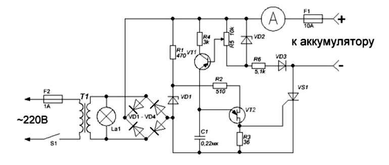 Схема зарядного устройства al1814cv - Схемы