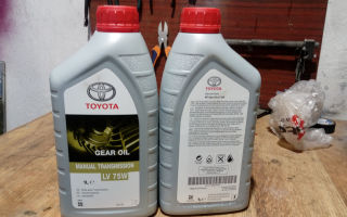 Changing the manual transmission oil of a 2008 Corolla