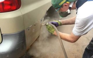 How to remove rust from a car