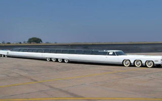 Length of the longest car in the world