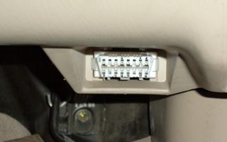 A little about diagnostic connectors on Toyota Corolla
