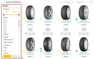 How to choose tires by car make