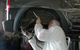 Anti-corrosion protection of the car body