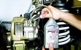How to change brake fluid in a car with and without ABS