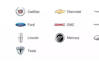 American car brands: detailed list with photos