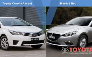 Mazda 3 or Toyota Corolla?